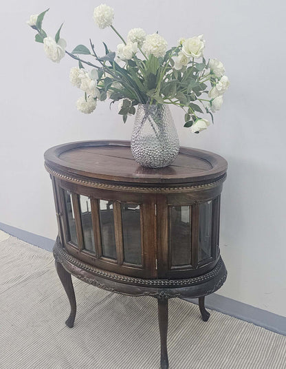 Mahogany Drinks Cabinet, Dual Doors