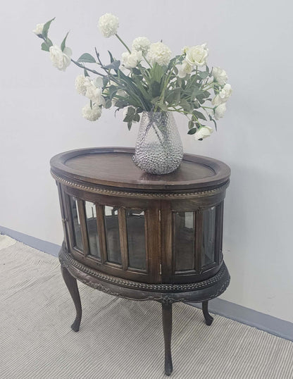 Mahogany Drinks Cabinet, Dual Doors