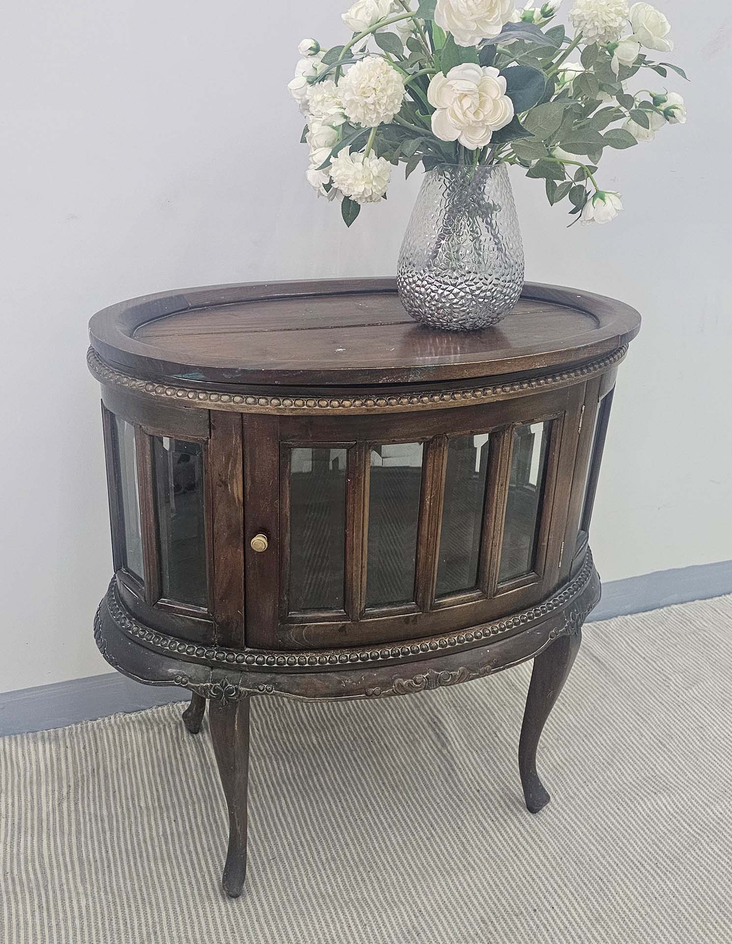 Mahogany Drinks Cabinet, Dual Doors