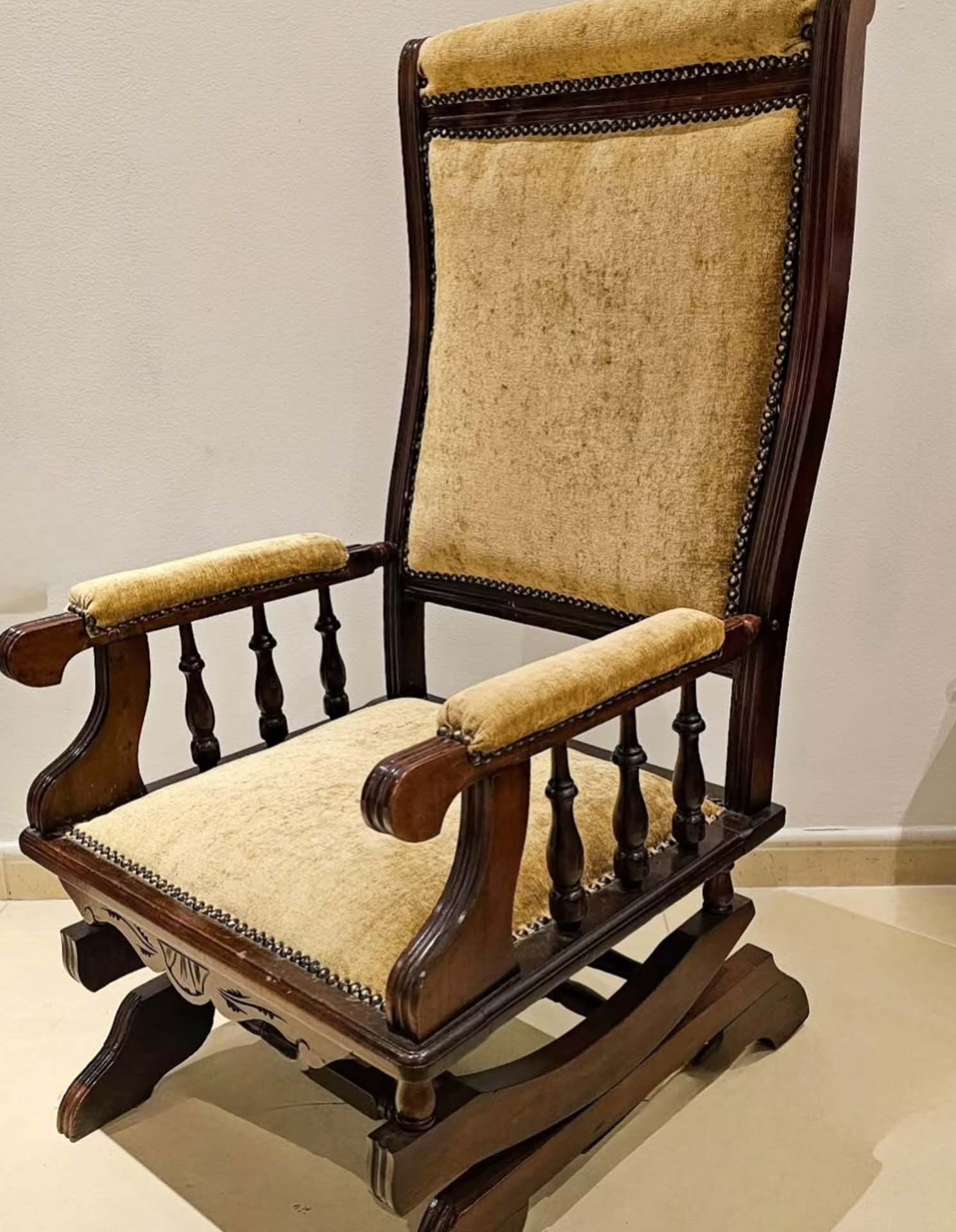 Handcrafted Classic Rocking Chair