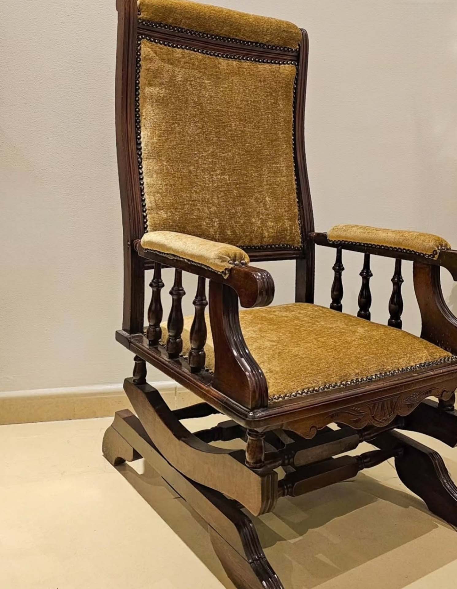 Handcrafted Classic Rocking Chair