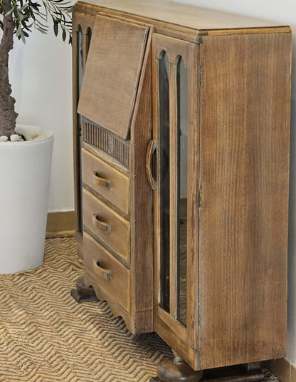 Art Deco Side by Side Cabinet, Circa 1930