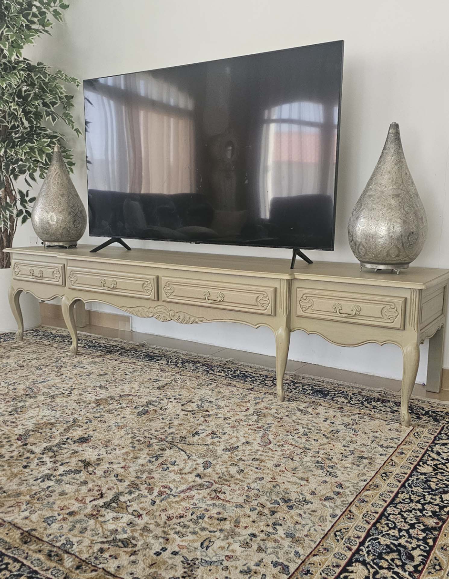 French Louis XV style TV Cabinet