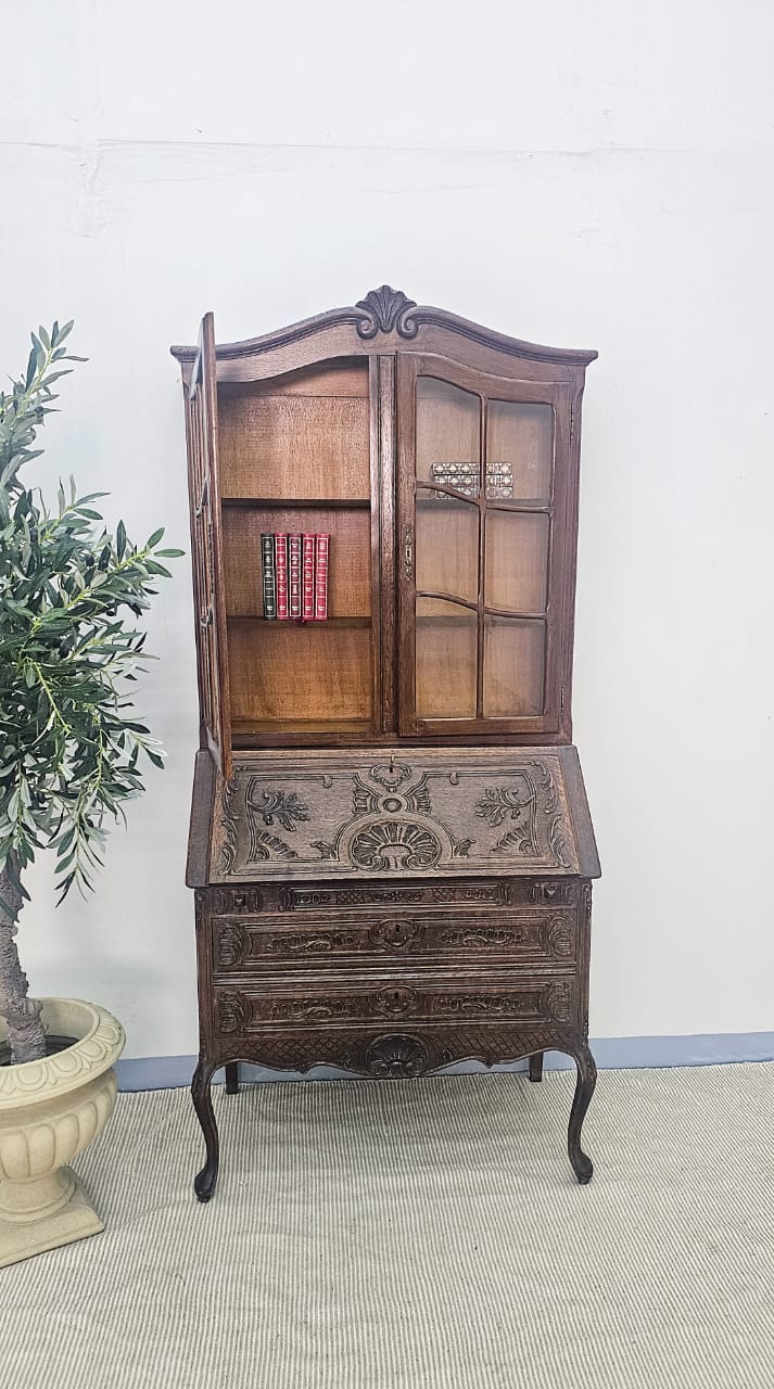 Louis XV Revival Bureau Bookcase