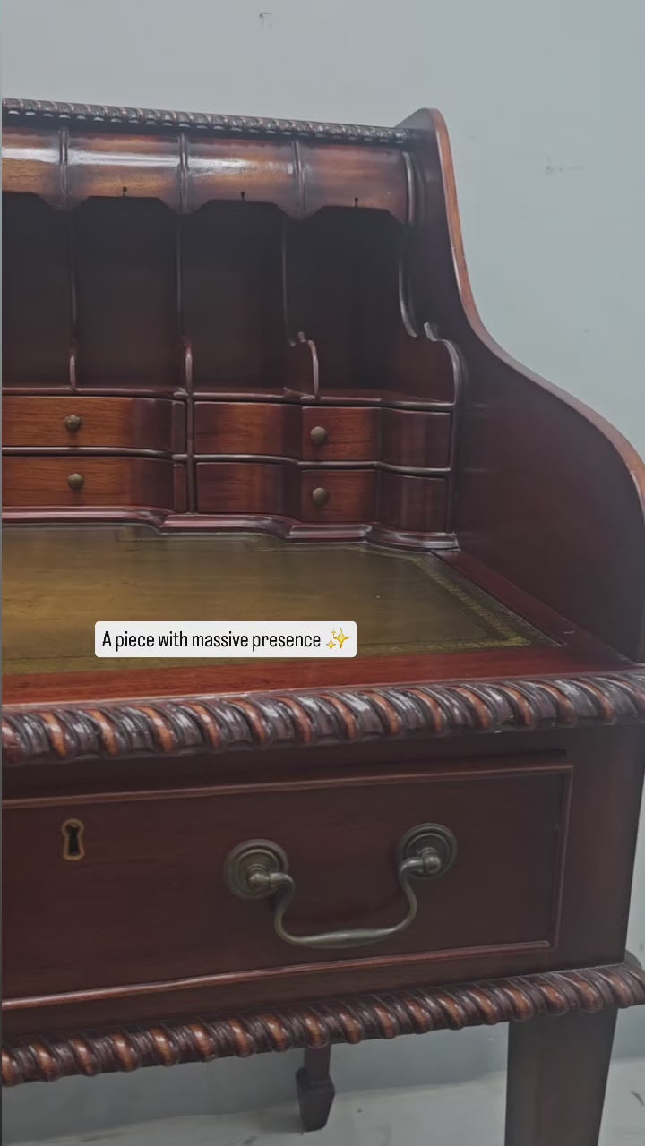 Carlton House Style Mahogany Desk