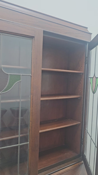 Edwardian Bureau Bookcase