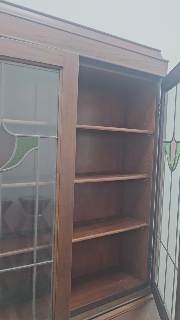 Edwardian Bureau Bookcase