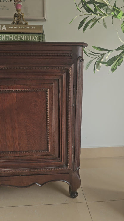 French Provincial Oak Buffet c. 1880
