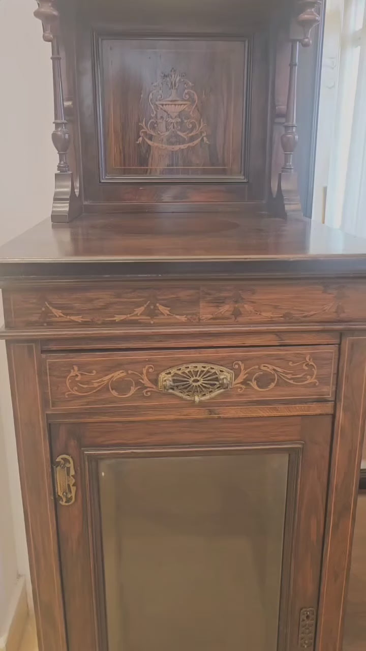 Grand Edwardian Sideboard / Chiffonier