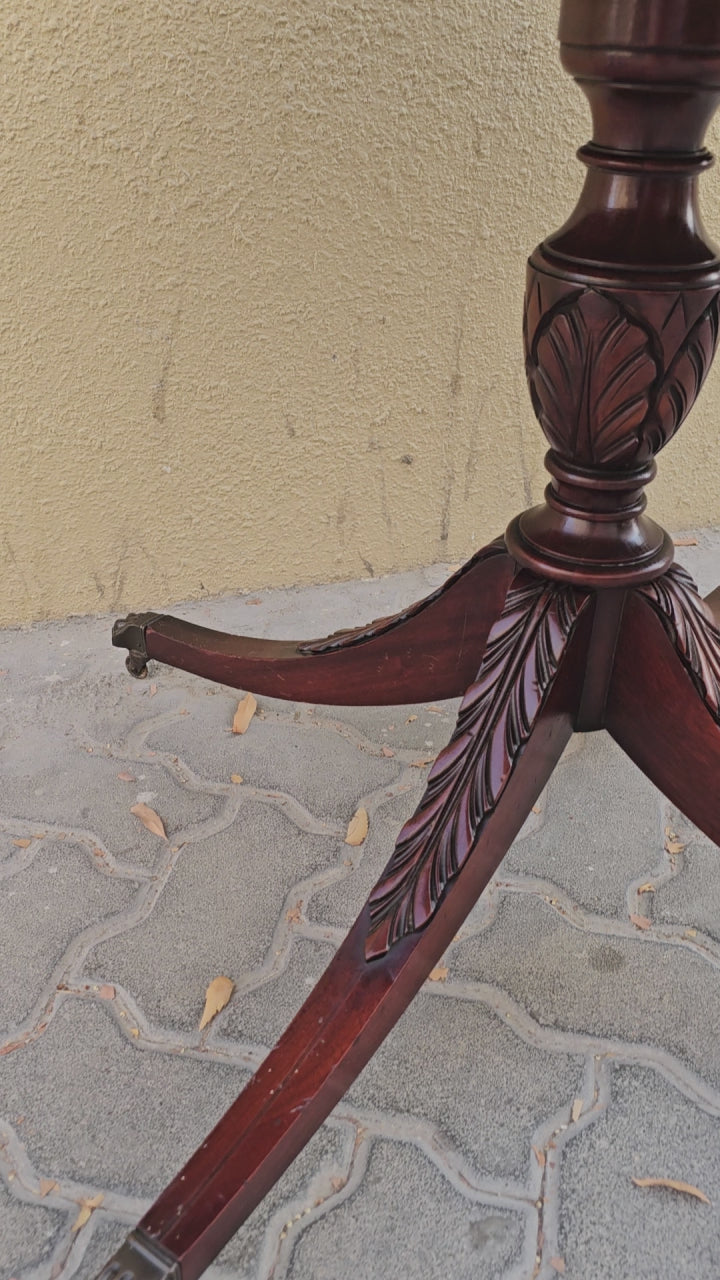 Fine Mahogany Drum Table