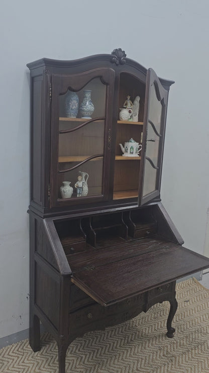 French Provincial Bureau Bookcase