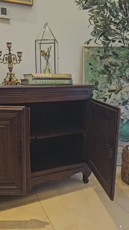 French Provincial Oak Buffet c. 1880