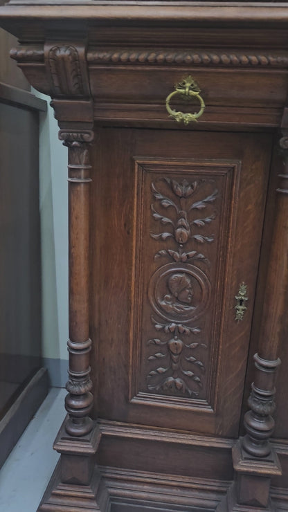 Renaissance Revival Buffet / Hutch, Circa 1890