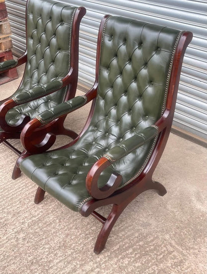 Chesterfield Slipper Chair