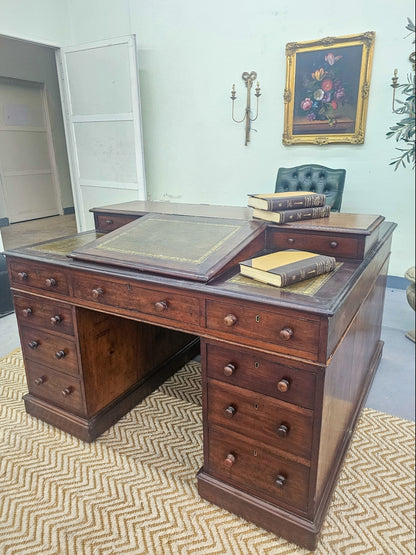 Mahogany Dickens Desk