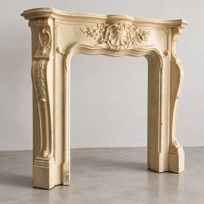 Louis XV Style Rococo Fire Surround