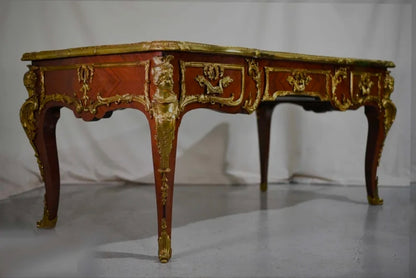 Louis XV style Gilt Bronze Mounted Desk