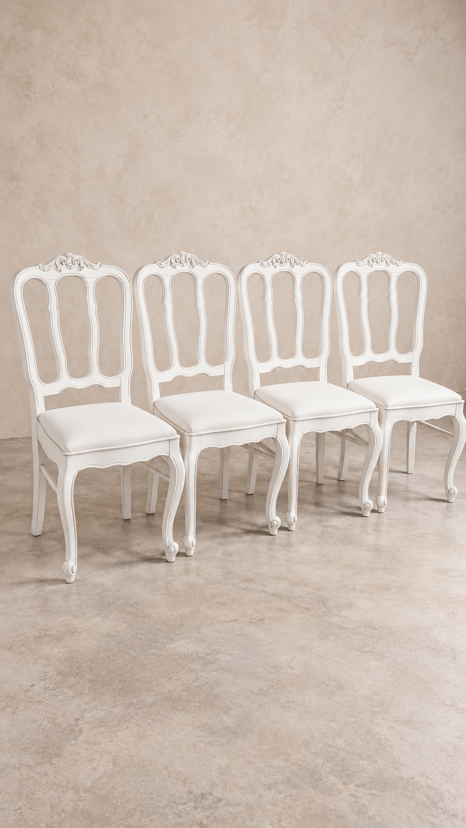 Set of 4 French Provincial Chairs