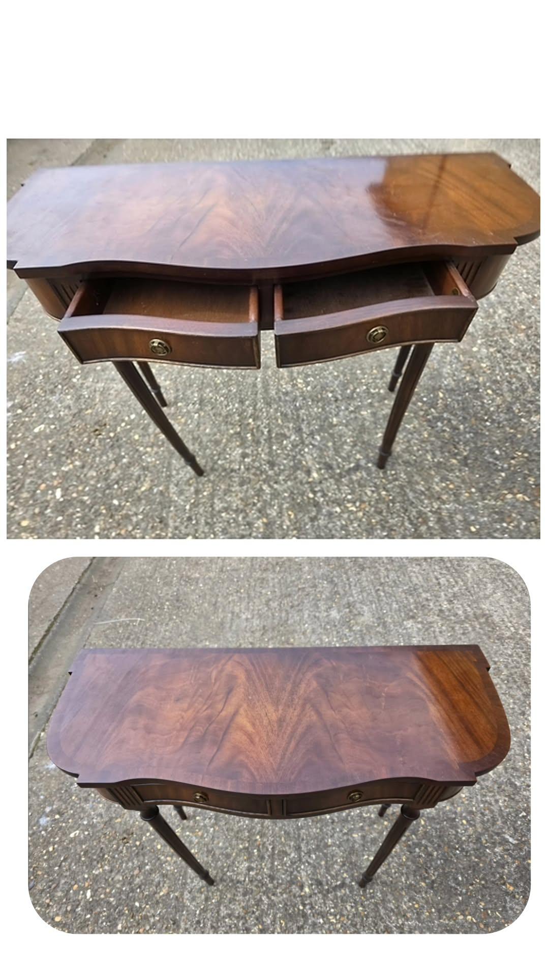 Bevan Funnell Mahogany Console c. 1970