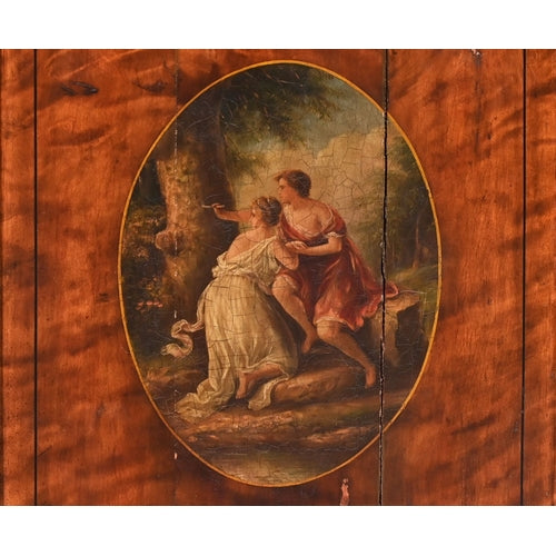 Rare Pair of 19th Century Glazed Corner Cabinets
