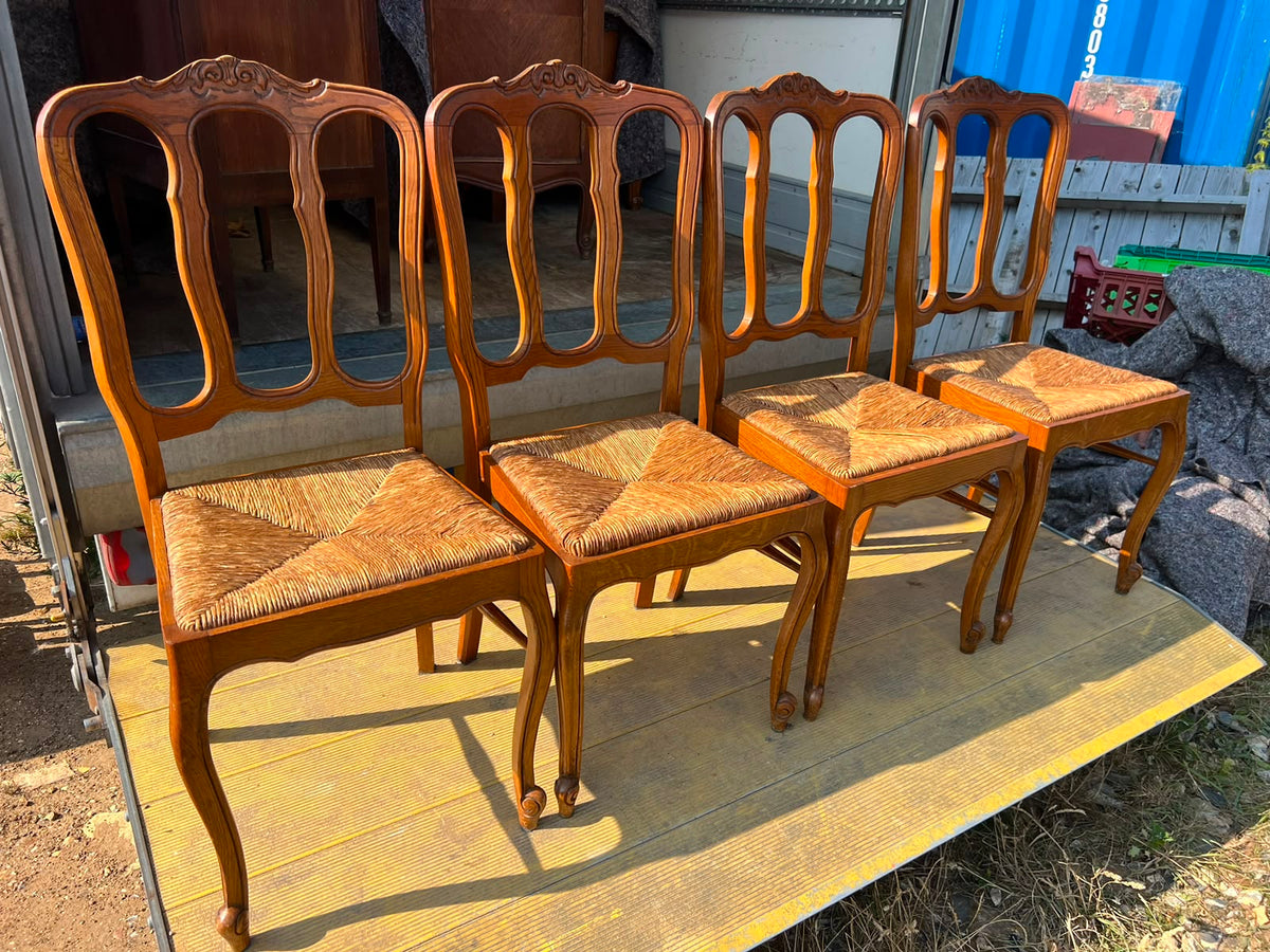 Set of 4 French Provincial Chairs