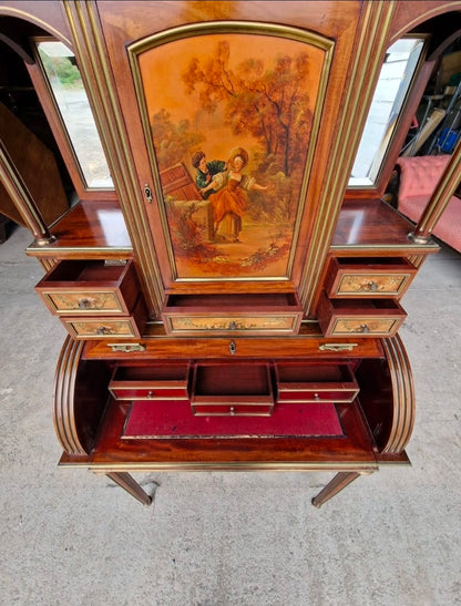 Louis XVI revival bureau à cylindre