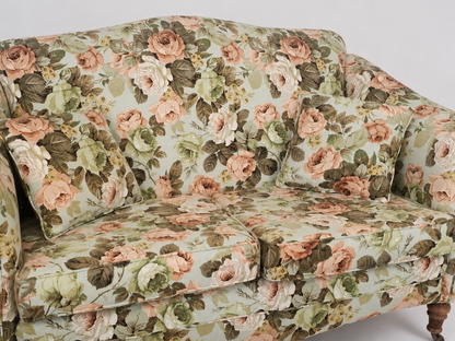 English Floral Country Sofa