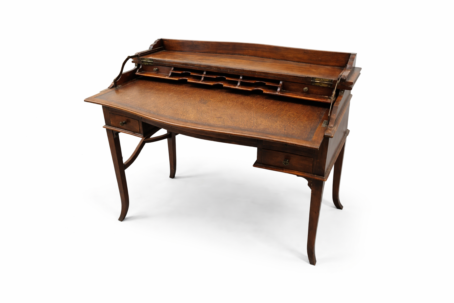 Lift Top Mahogany Desk / Console