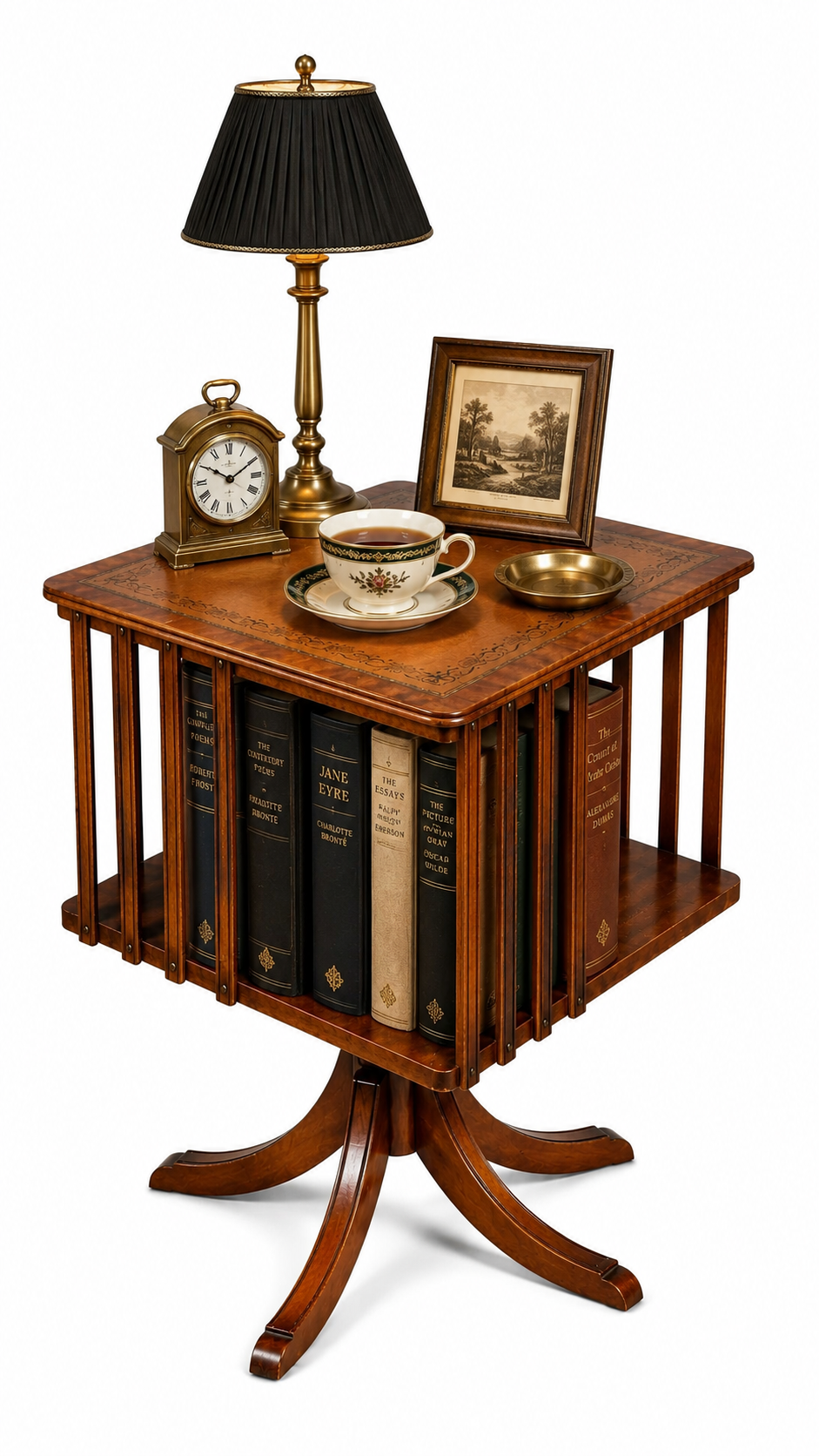 Mahogany Revolving Table
