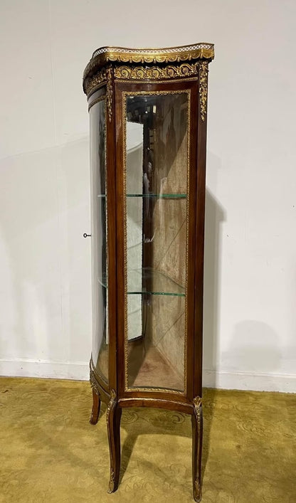 Louis XV Revival Gilt Vitrine