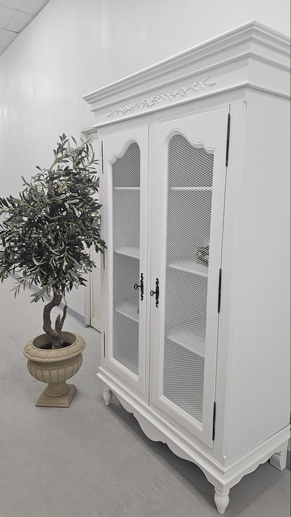 Mesh Armoire by Country Corner