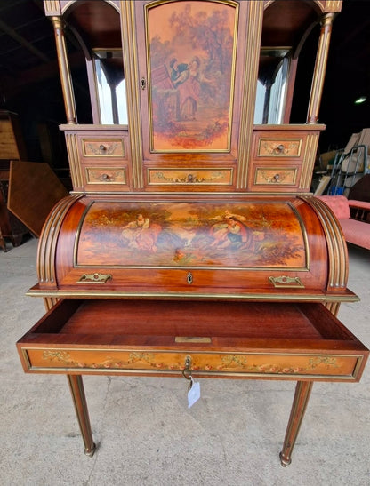 Louis XVI revival bureau à cylindre