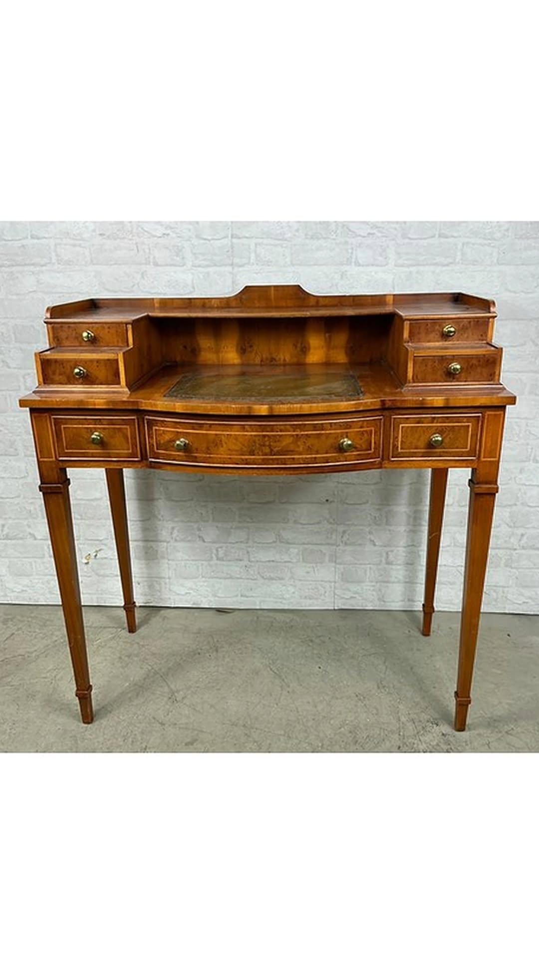 Sheraton Style Desk c. 1970