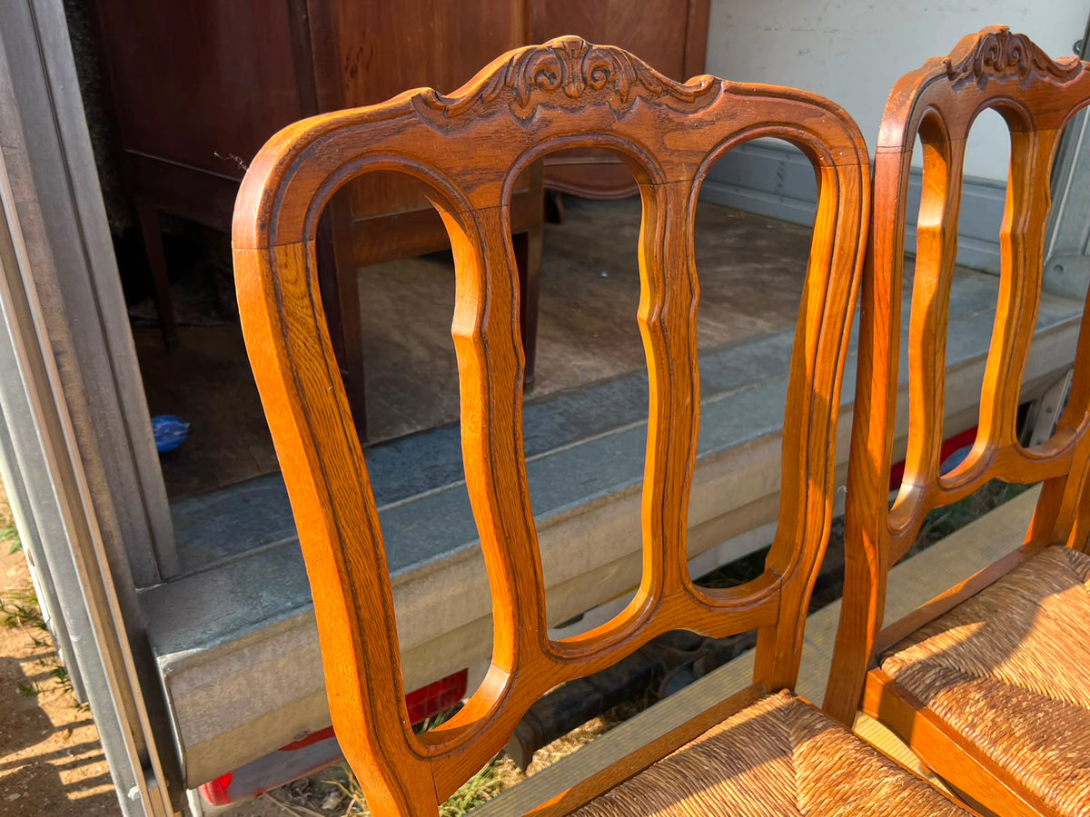 Set of 4 French Provincial Chairs