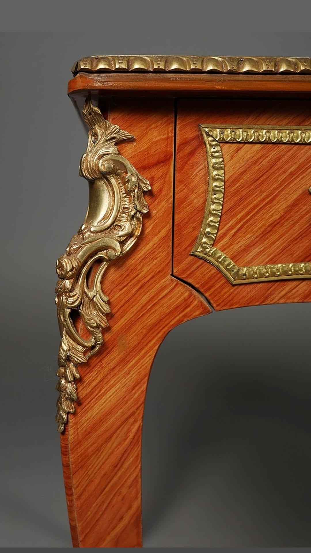 Louis XV Style Bureau Plat c. 1910