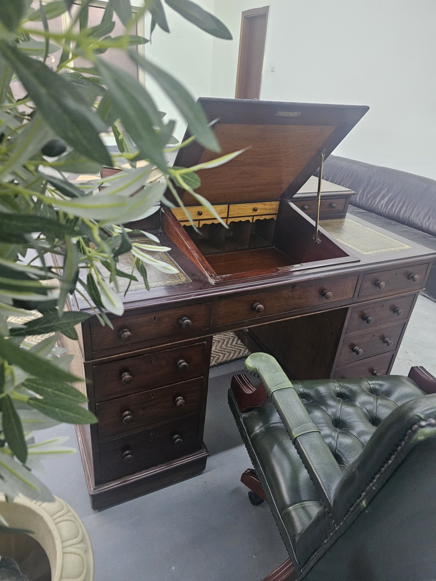 Mahogany Dickens Desk