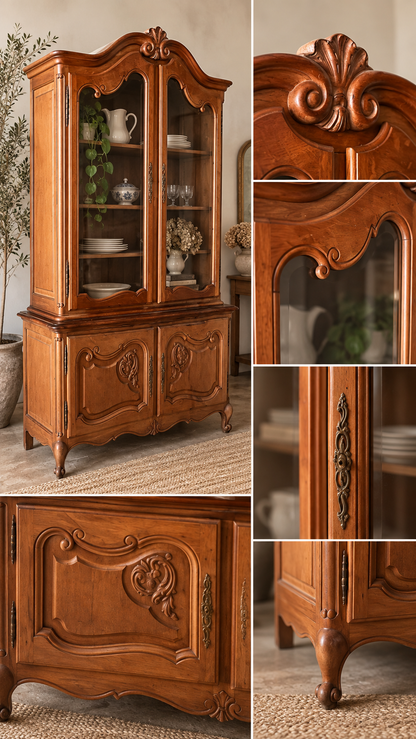 Louis XV Style Display Cabinet