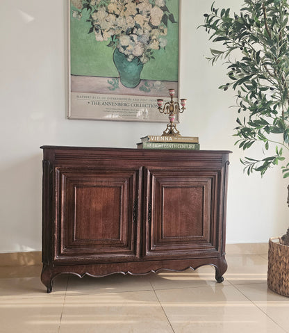French Provincial Oak Buffet c. 1880