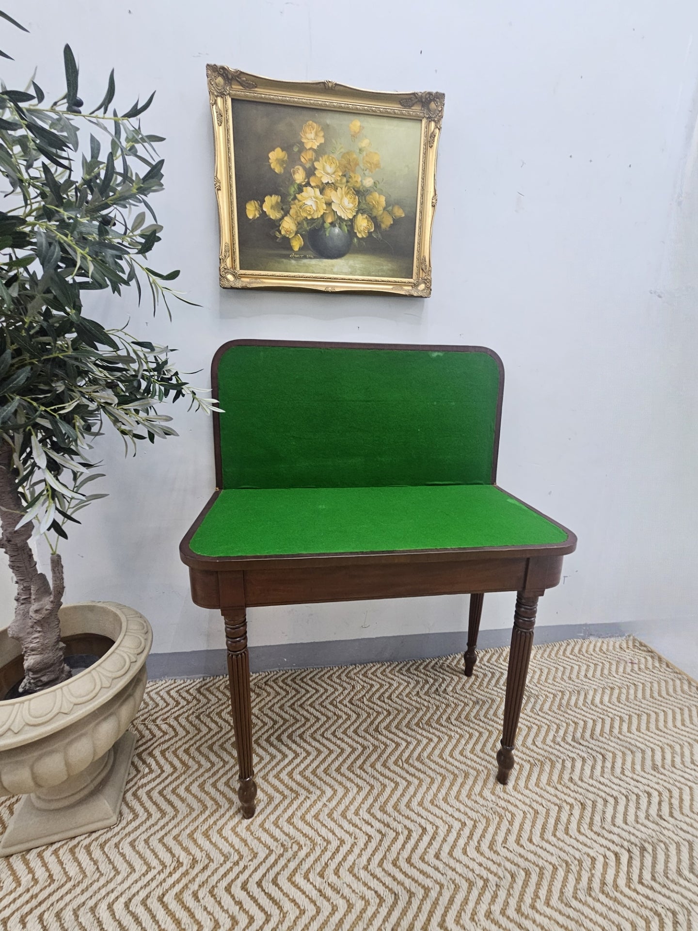 Mahogany Games Table, Circa 1890