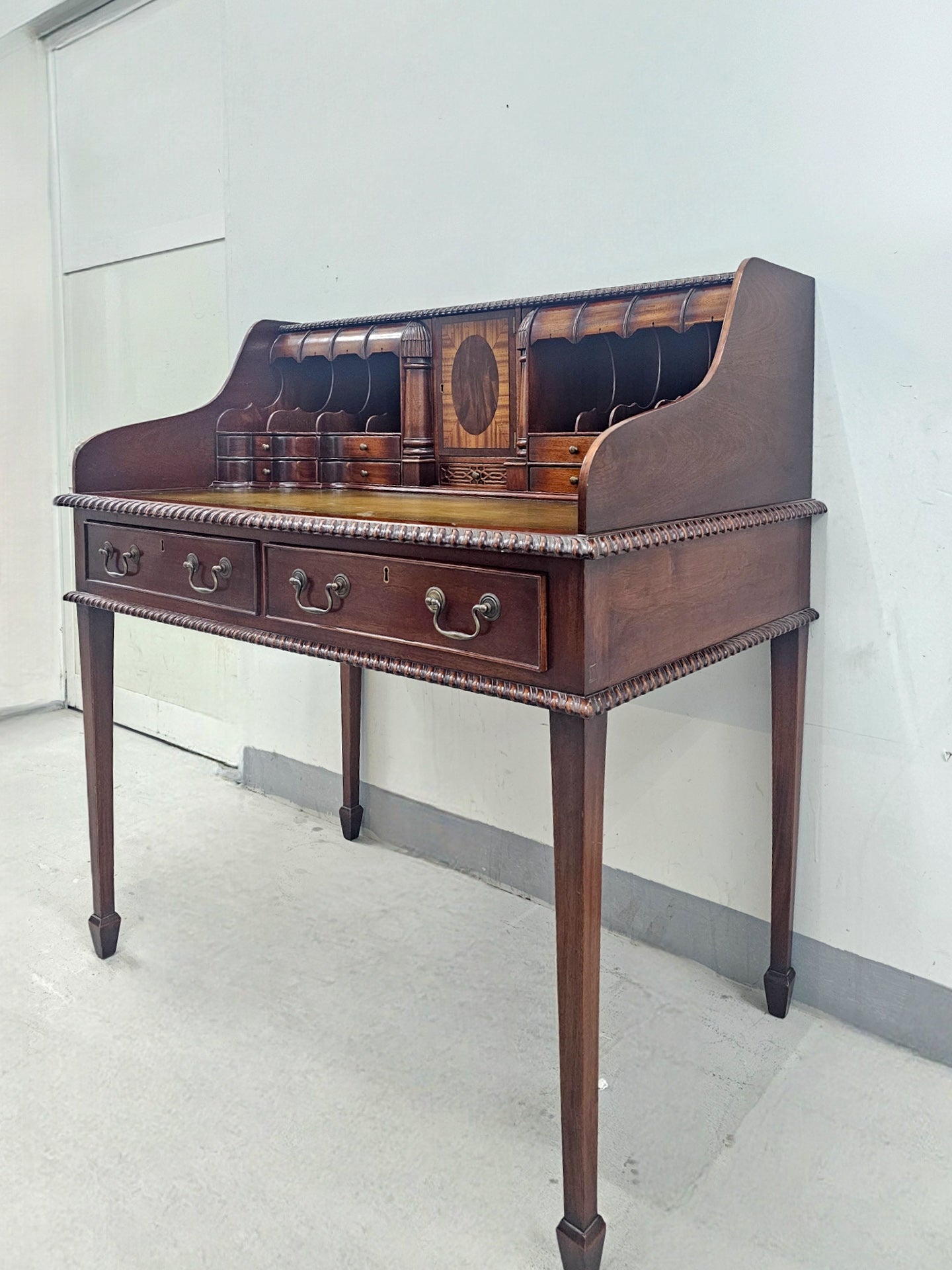 Carlton House Style Mahogany Desk