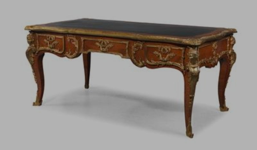 Louis XV style Gilt Bronze Mounted Desk