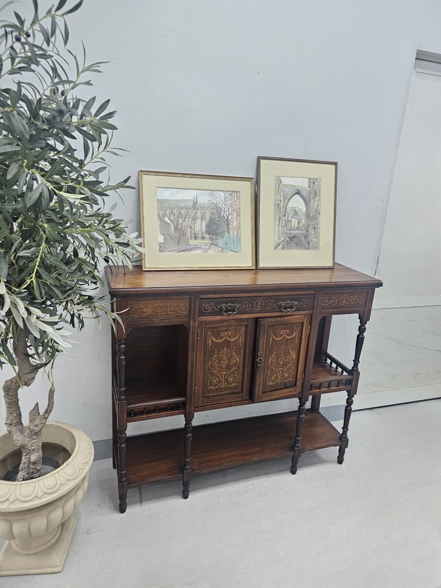 Edwardian Sideboard / Chiffonier