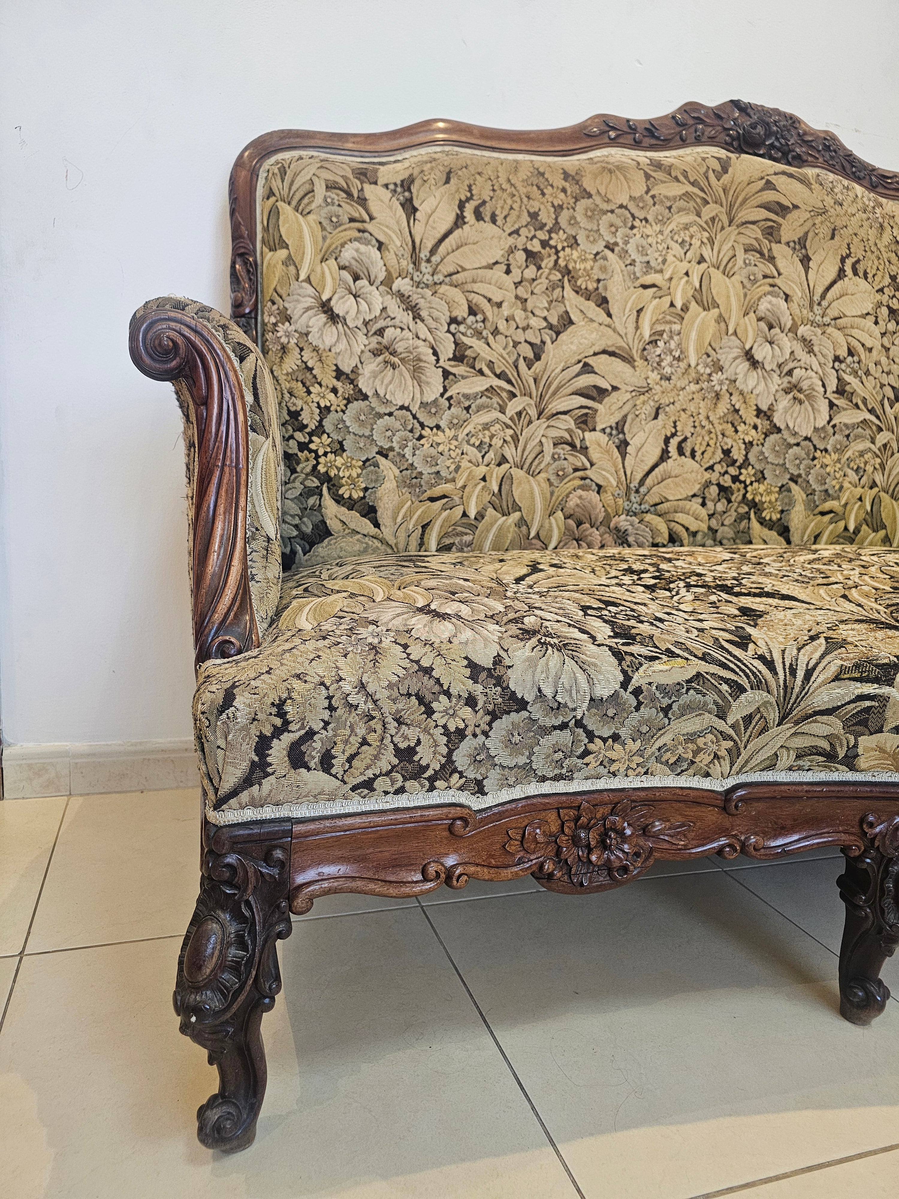 Louis XV Revival Canape c. 1890