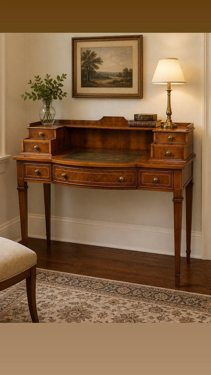 Sheraton Style Desk c. 1970