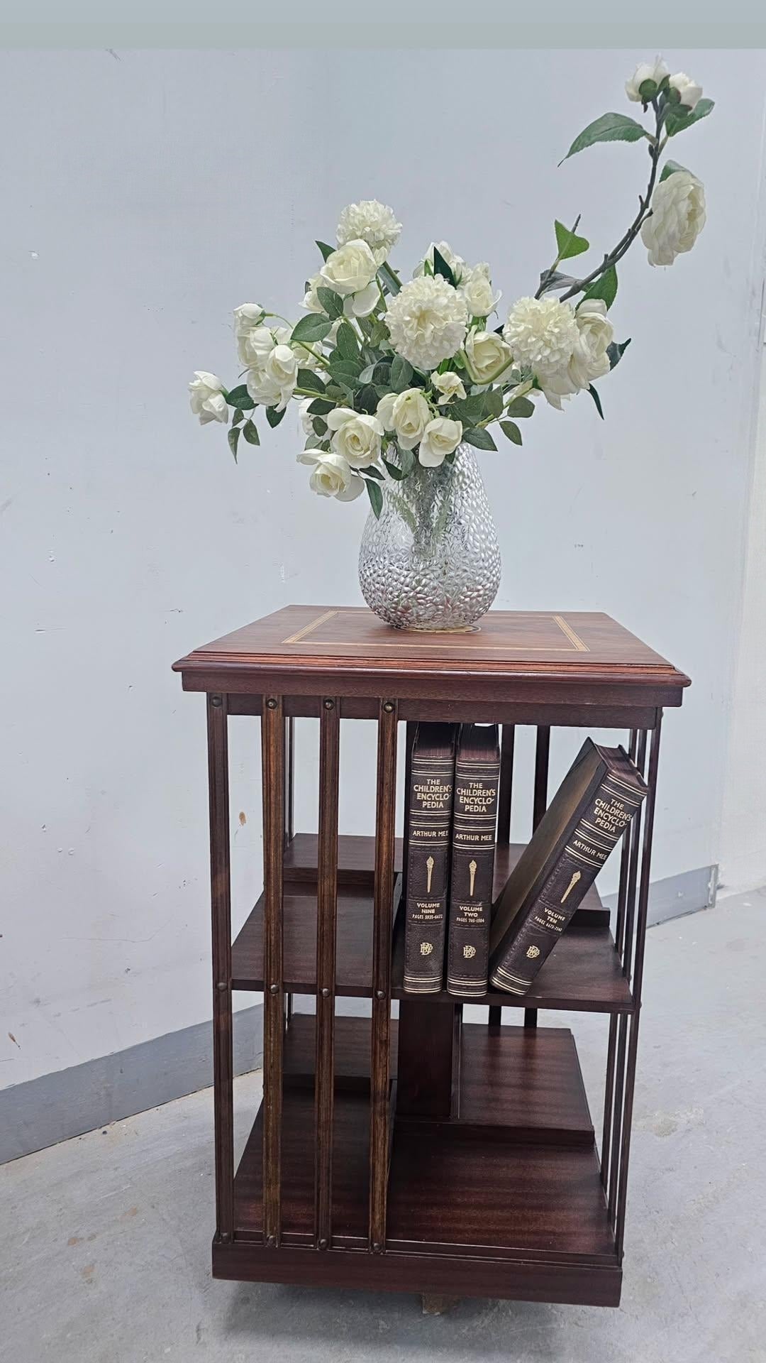 Edwardian Style Revolving Bookcase