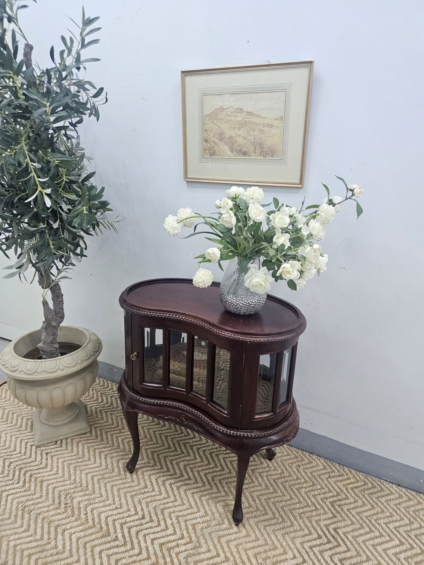 Mahogany Drinks Cabinet