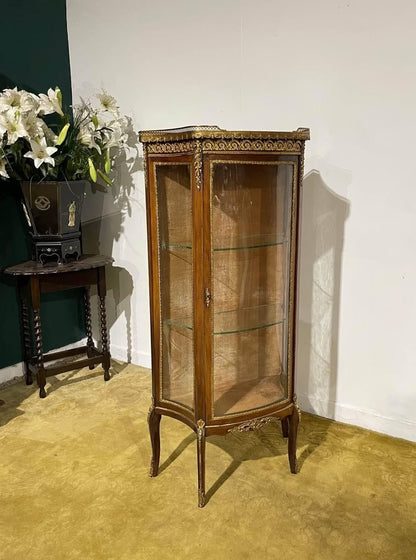 Louis XV Revival Gilt Vitrine
