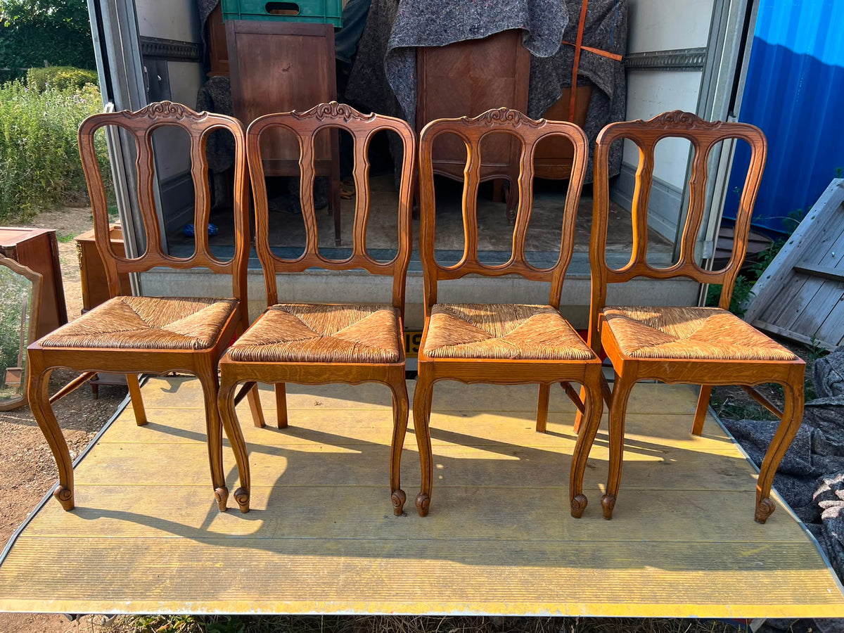 Set of 4 French Provincial Chairs