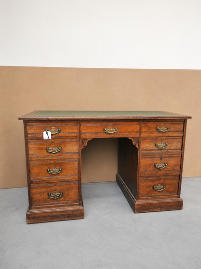 Victorian Twin Pedestal Desk c. 1880