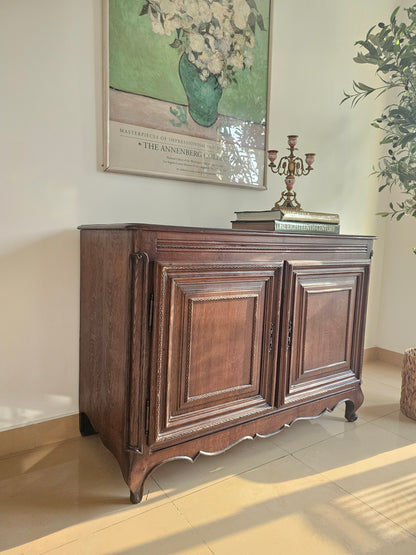 French Provincial Oak Buffet c. 1880